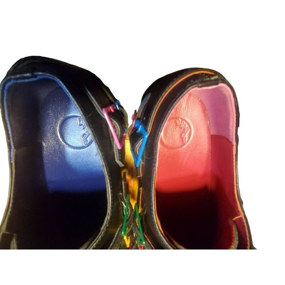 Adrian Mens Leather Buckled Shoes Size 7.  NO BOX - Picture 9 of 10